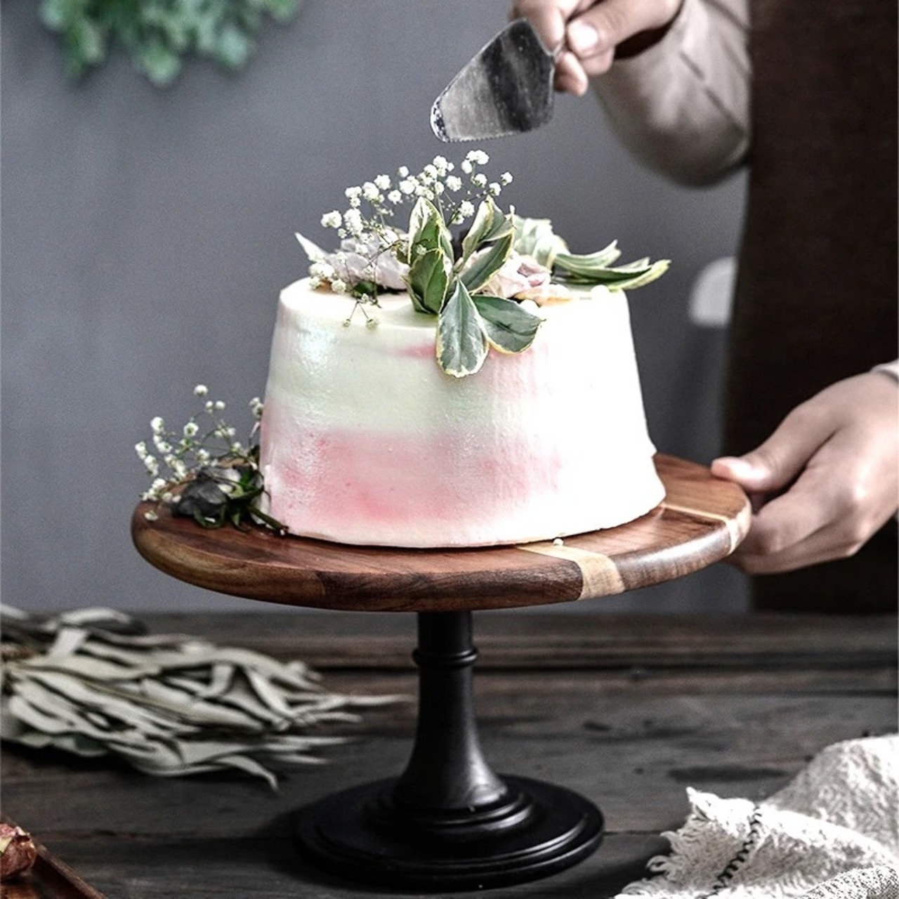 ウッドケーキスタンド