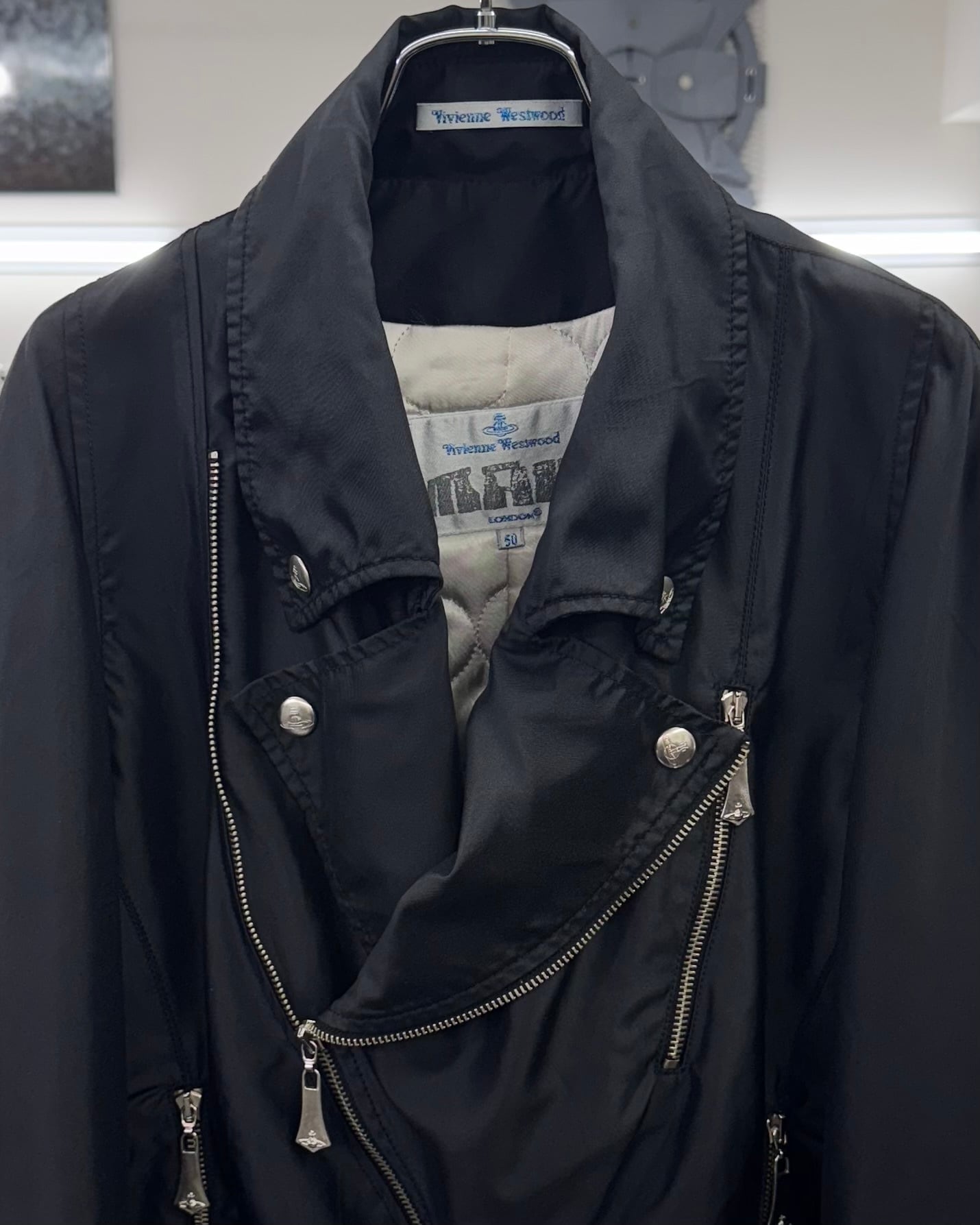 AW1998 VIVIENNE WESTWOOD CORSET BIKER JACKET | ZSC