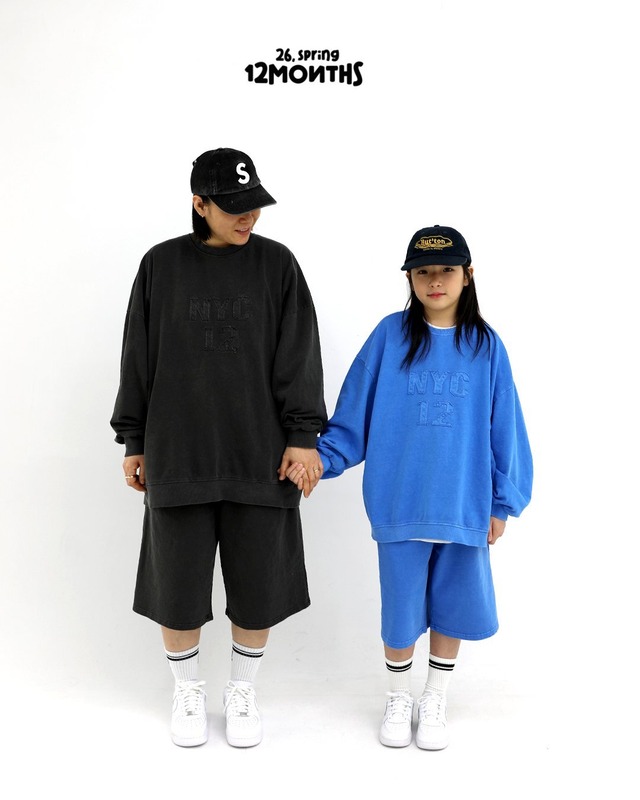 【取寄】12months｜ny sweatshirt (adult)｜NYスウェット｜FREE｜adult｜26 spring