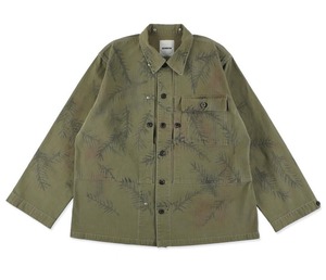 BOWWOW "USMC M44 HBT CAMO SPRAY JACKET AGED"