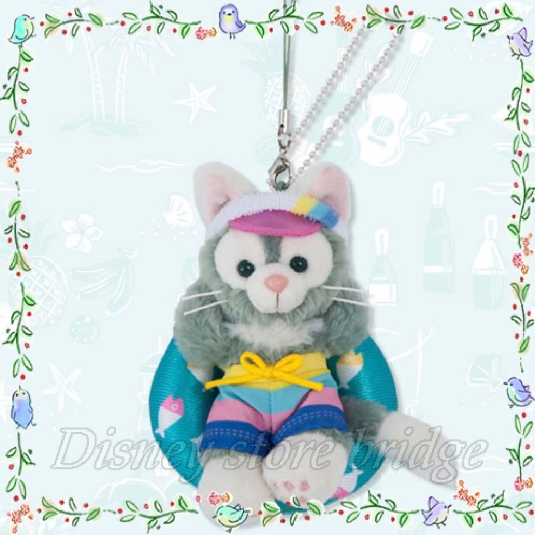 ジェラトーニ ストラップ ぬいぐるみ サニーファン ダッフィー&フレンズ ディズニーシー ぬいスト 公式 ダッフィー サニーファン2021 グッズ 夏のイベント