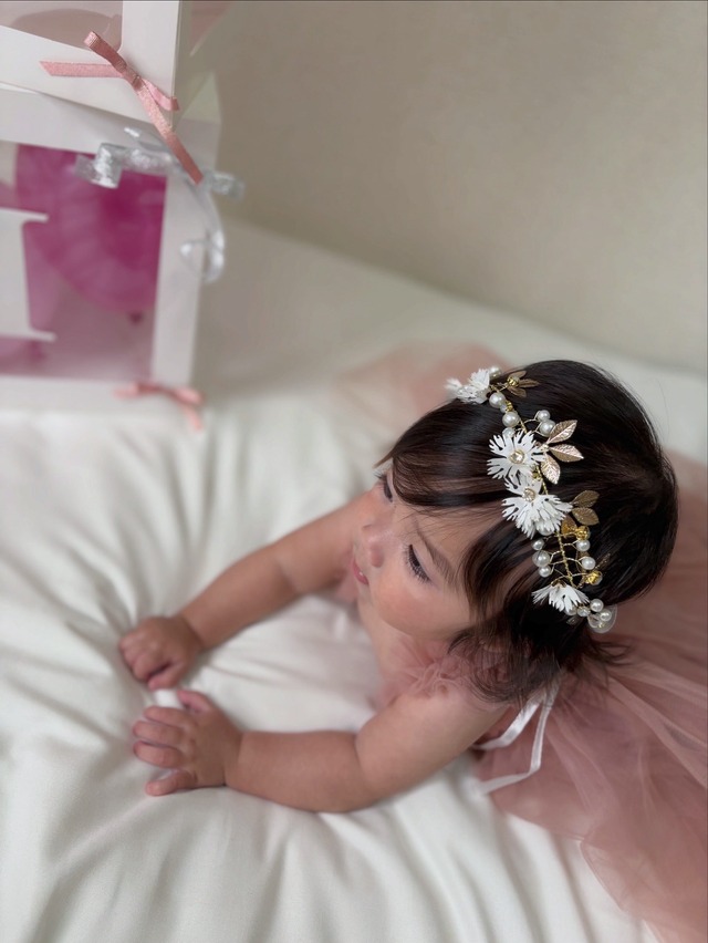 即納②点Set baby tulle dress  pink一部取寄せ
