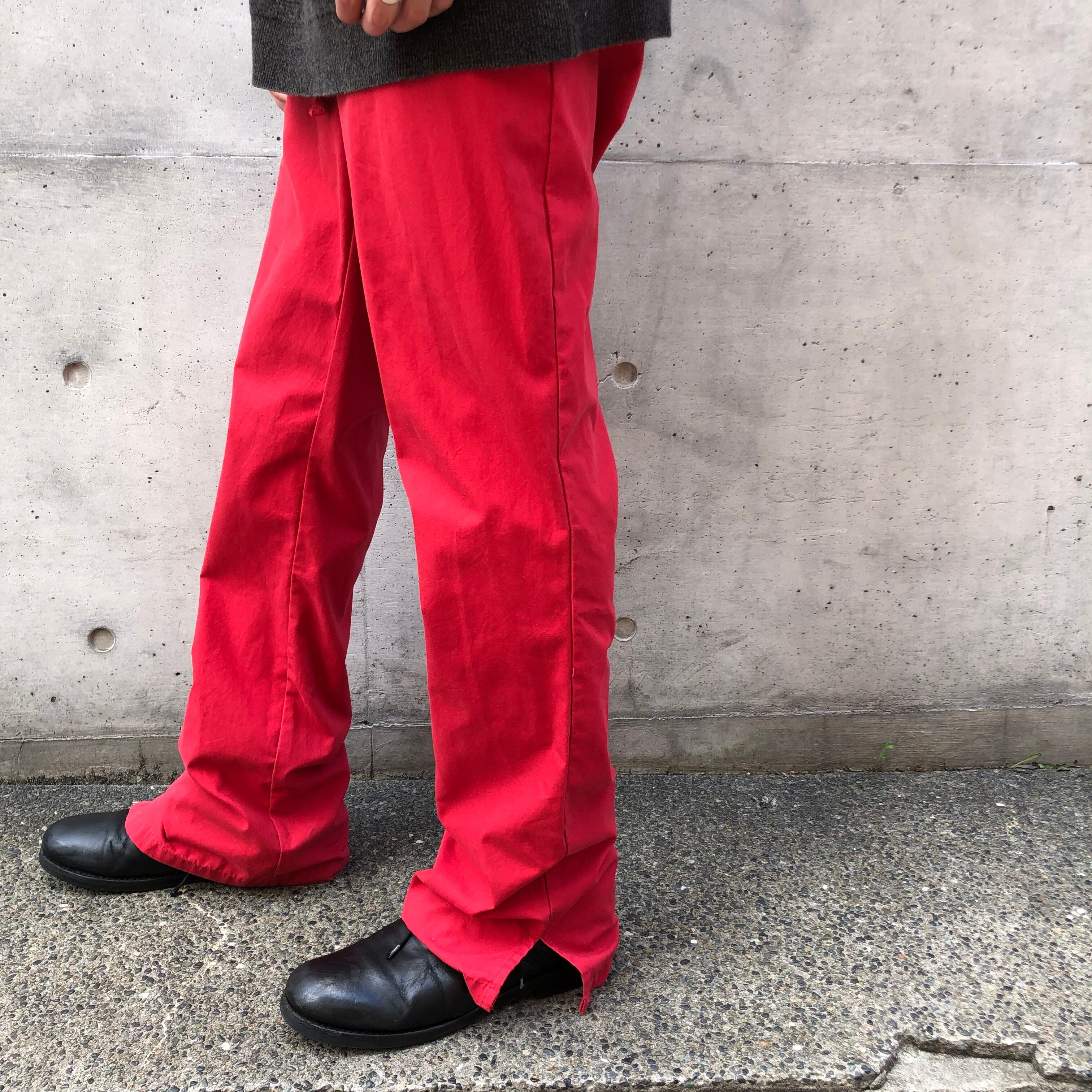 90s DICKIES RED EASY FLARE PANTS | ナンバーミーTOKYO 奥渋谷