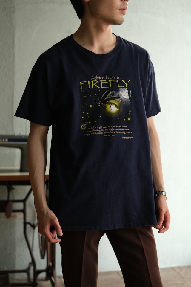 Utah/"Advice from a Firefly" print tee shirt