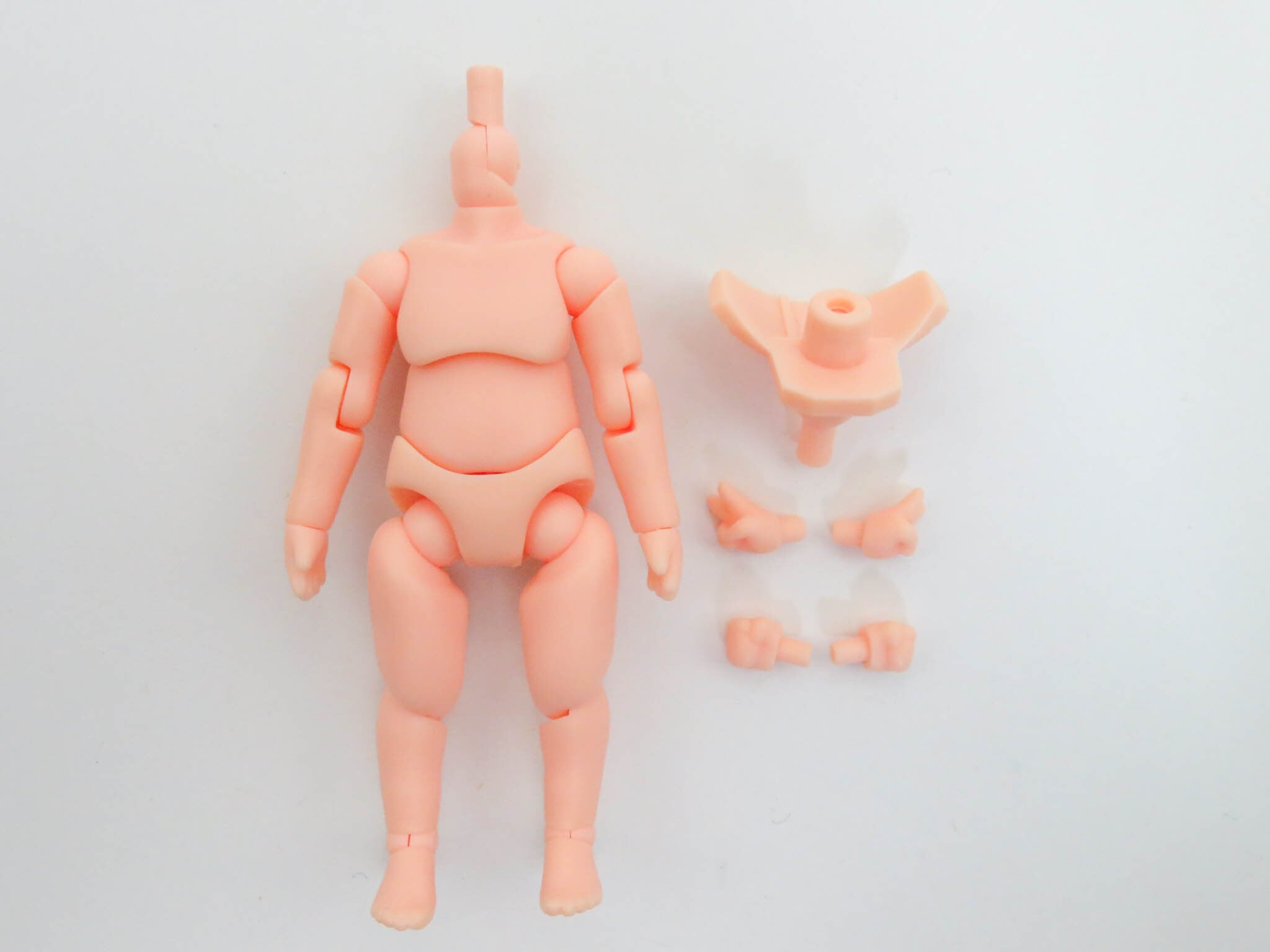 ねんどろいどどーる Boy ボディセット peach 新品 可動式フィギュア 再入荷 ねんどろいどどーる archetype Boy [peach] 素体 | ホビー通販