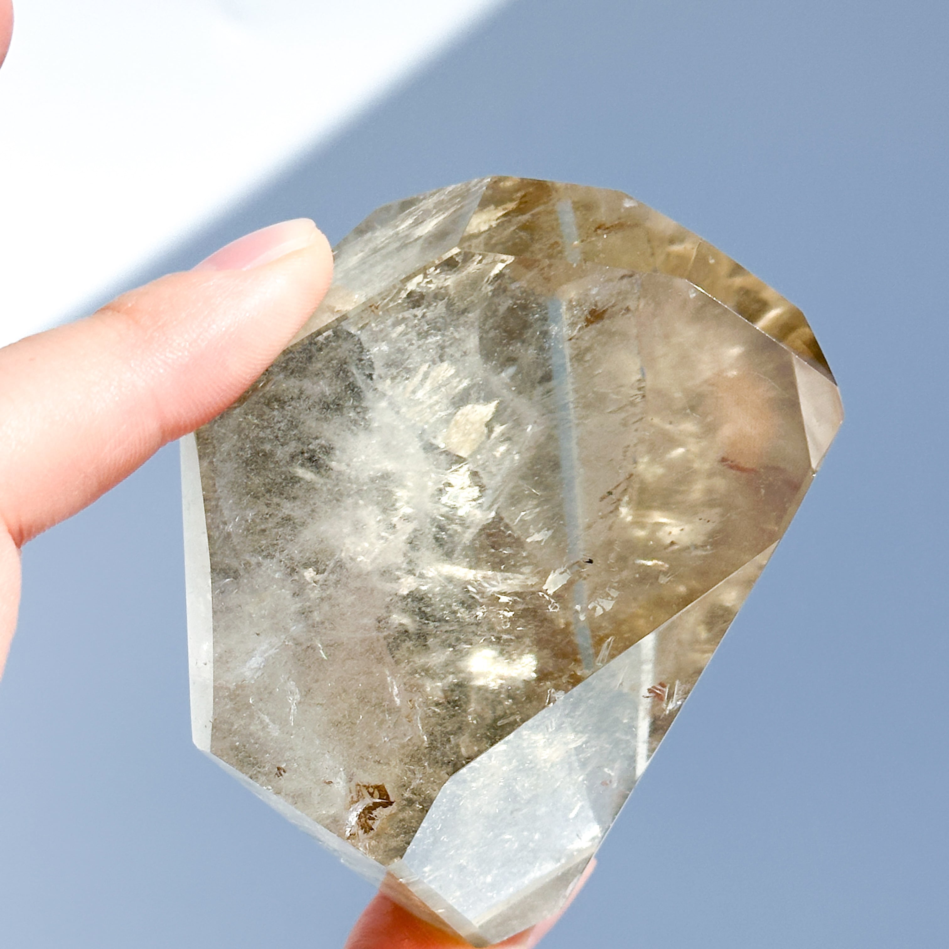 貫入◎シトリン（黄水晶） フリーフォーム24◇ Citrine ◇ 天然石