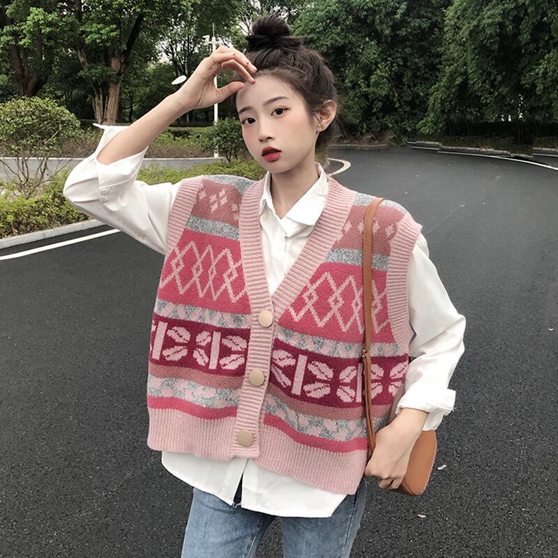 スプリングオータムレッドスタンダード ピンク レトロ 春物 秋物 試着室62056213550