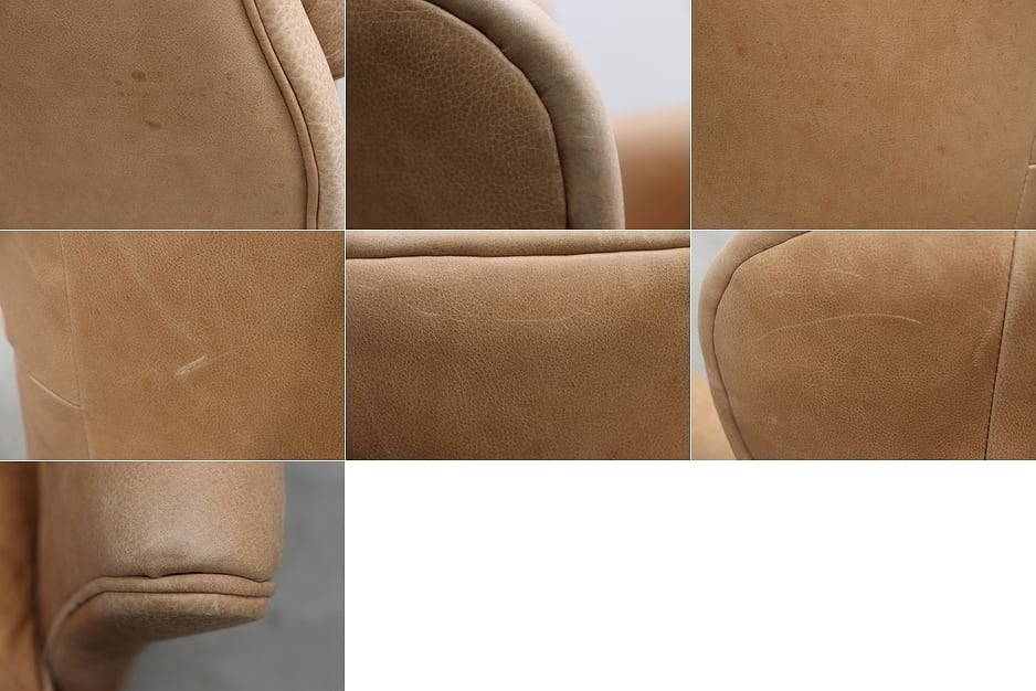 商談中 HALO ハロ FAT LUXE GREEN WHICH CHAIR 本革 1P ソファ レザー