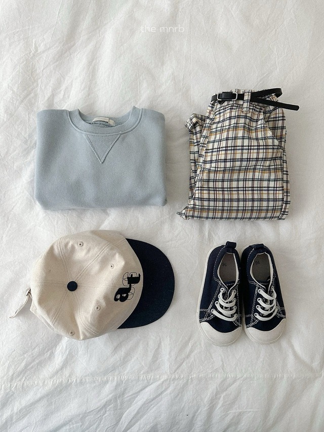 〘予約〙minirobe / Adele Check Pants