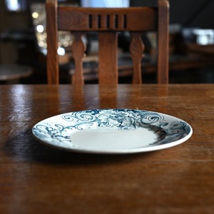 SALINS LES BAINS Plate / サラン レ バン プレート〈 フランス食器・皿・フランスアンティーク・アンティークプレート・ブロカント・ヴィンテージ 〉114165