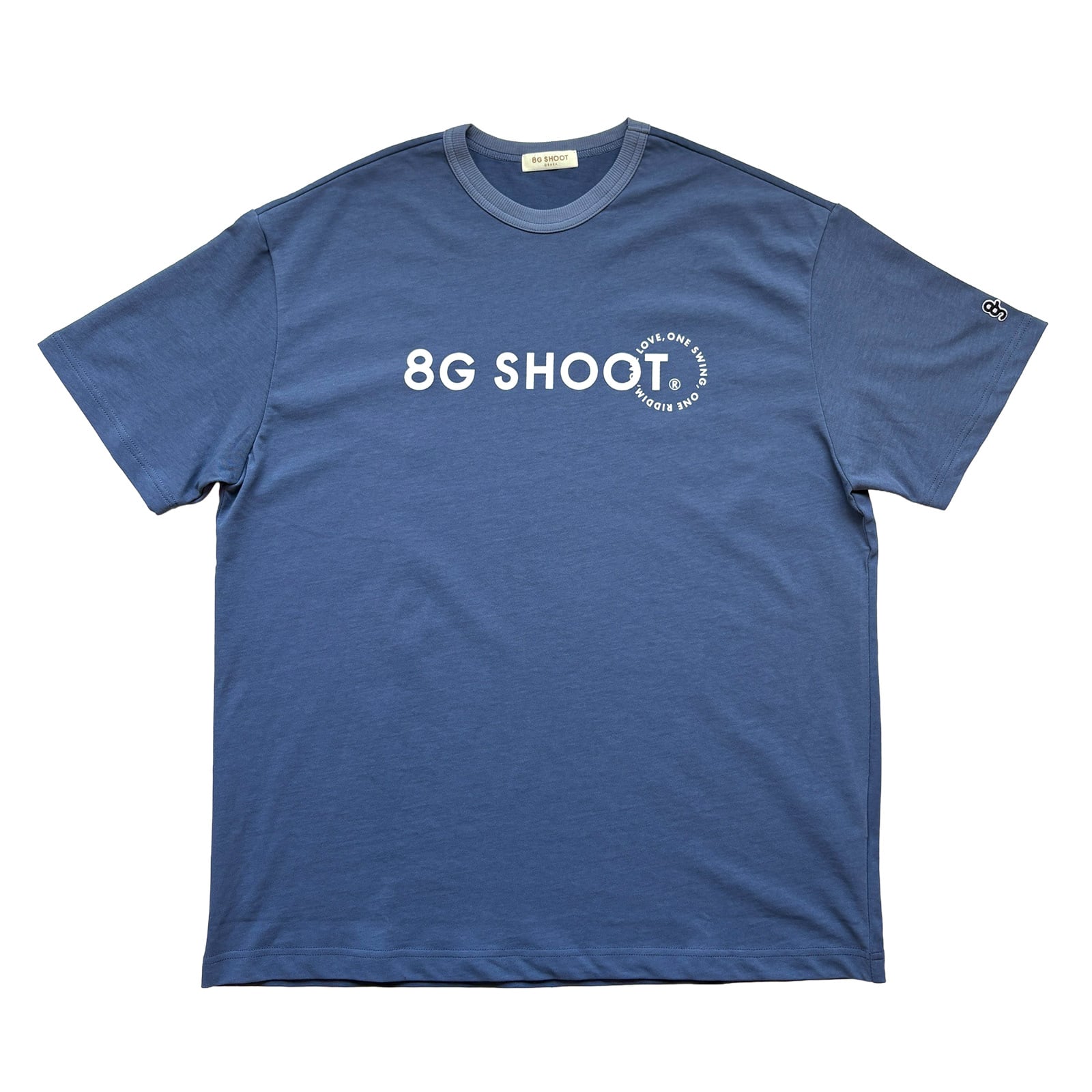 8G SHOOT シャツ バックプリント　ライトブルー T-shirts | 8G SHOOT WEBSTORE
