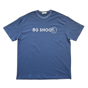 REMAKE LOGO TEE SHIRT -DARK BLUE-