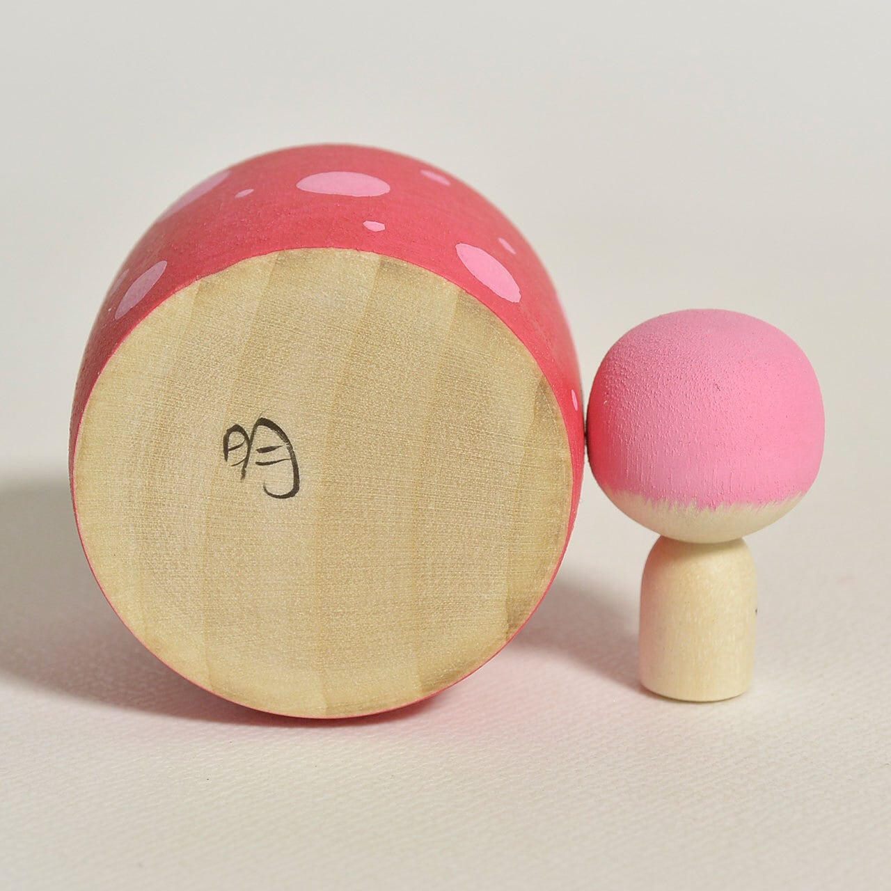 ドットちゃんえじここけし 約1.5寸 約4.5cm 鈴木明 工人（作並系
