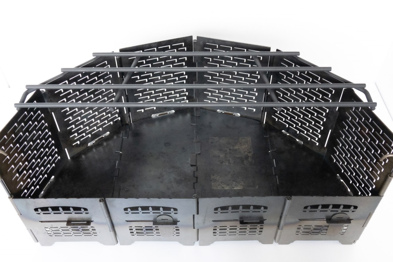 ロダン焚火台対応　ミカヅキロストル ‟Cour クール” 耐熱焼付塗装