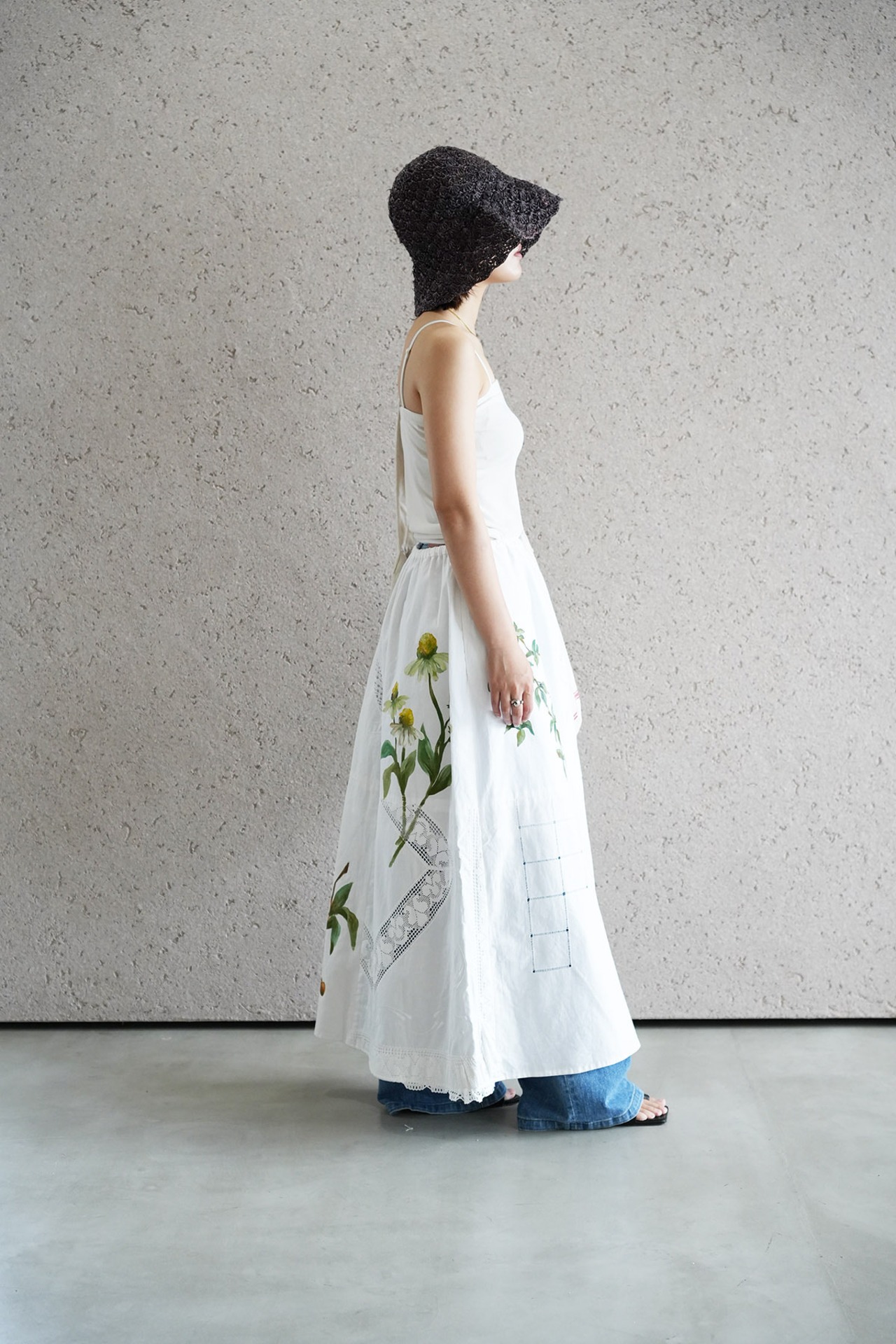 vintage lace skirt white*berry