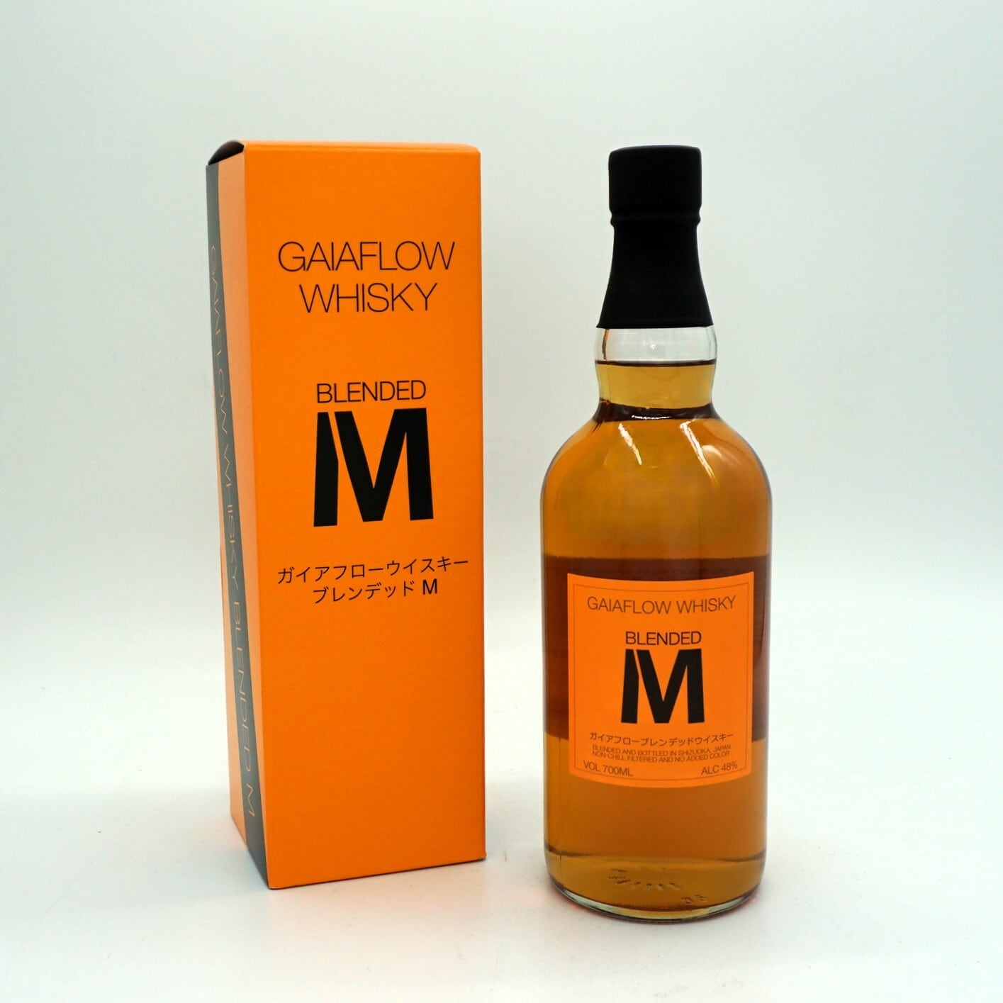 ガイアフローウイスキー ブレンデッドM 700ml 化粧箱付き ガイアフロー ウイスキー ブレンデッドM（700mL）GAIAFLOW WHISKY