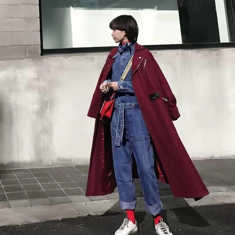 デニムジャンプスーツ　AJ33167−3173