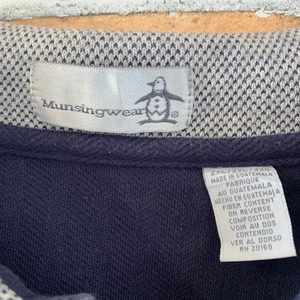 【Munsingwear】 ポロシャツ XL アメリカ古着 オーバーサイズ