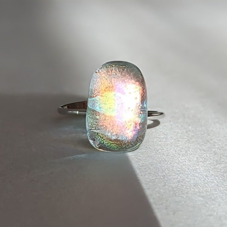 Green Cherry Blossom Agate Drop 1 ✧ グリーンチェリーブロッサム