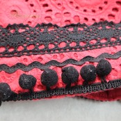 フラメンコ 衣装 ソニアジョーンズ SONIA JOHNES  ファルダ スカート ハイウエスト 赤 黒 ボランテ フリル ダンス パーティ  発表会 ブラック系 レッド系 ゴージャス おしゃれ ステージ衣装 ダンス衣装 フラメンコスカート イベント 踊り フェスティバル