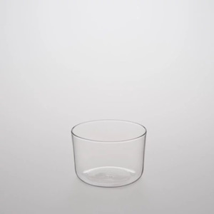 TG glass (ティージーガラス) Glass cup with Wide Mouth (耐熱ガラス) 200ml