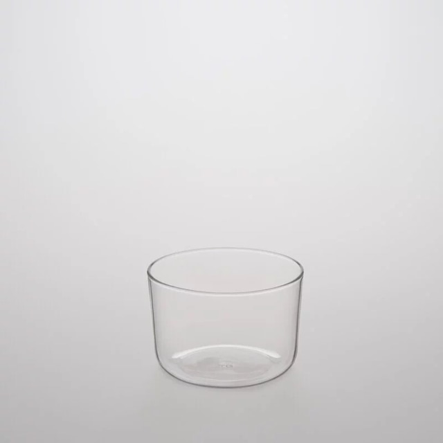 TG glass (ティージーガラス) Glass cup with Wide Mouth (耐熱ガラス) 200ml