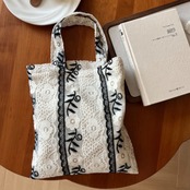 Broderie Lace Tote F0524