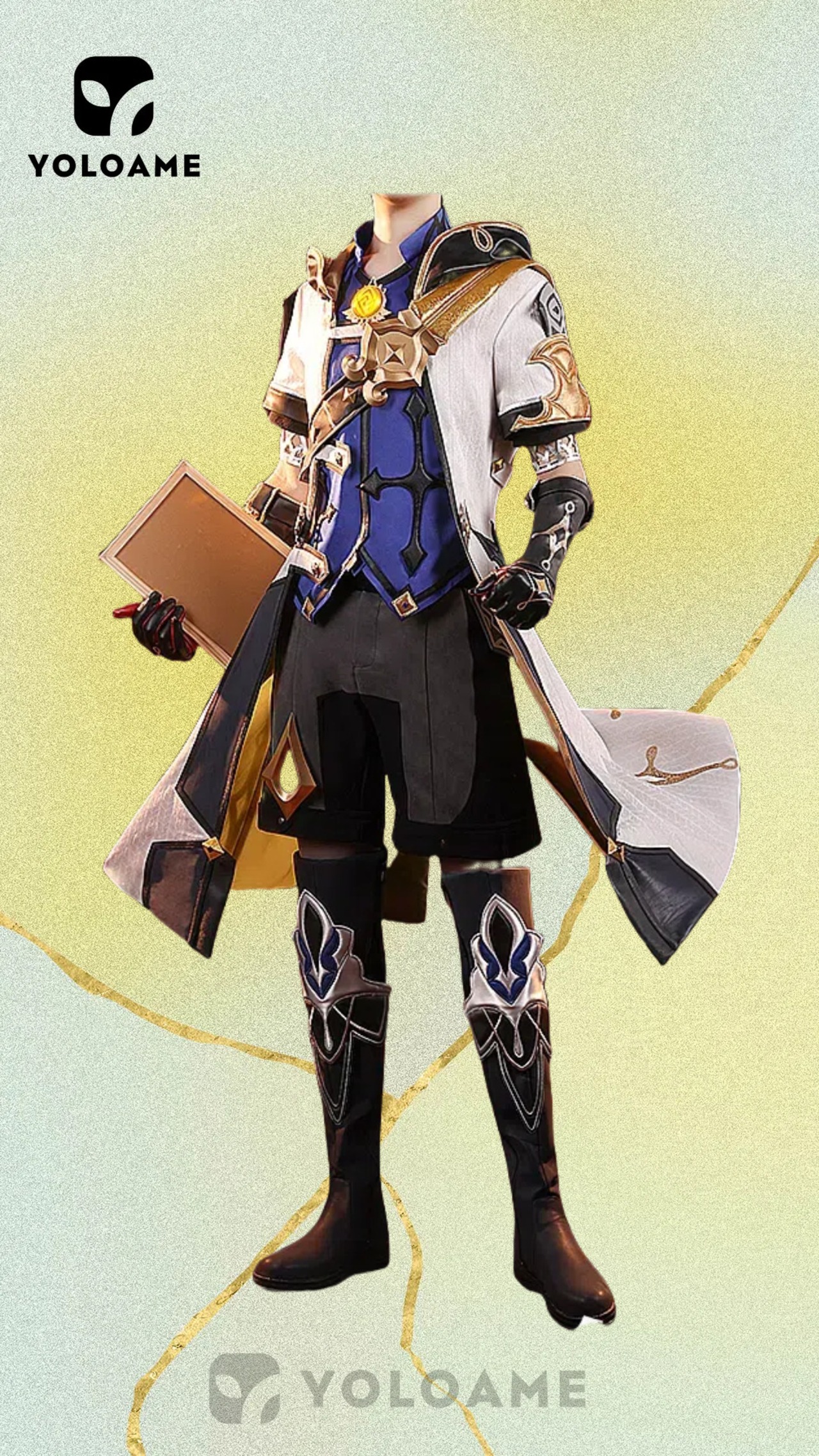 三分妄想 原神  アルベド コスプレ衣装