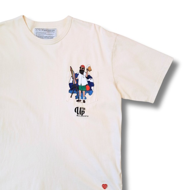 FUN - SEA OJI Tシャツ (pigment sand)