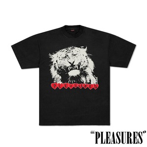 【PLEASURES/プレジャーズ】GRIN T-SHIRT Tシャツ / BLACK / HOL25-13830