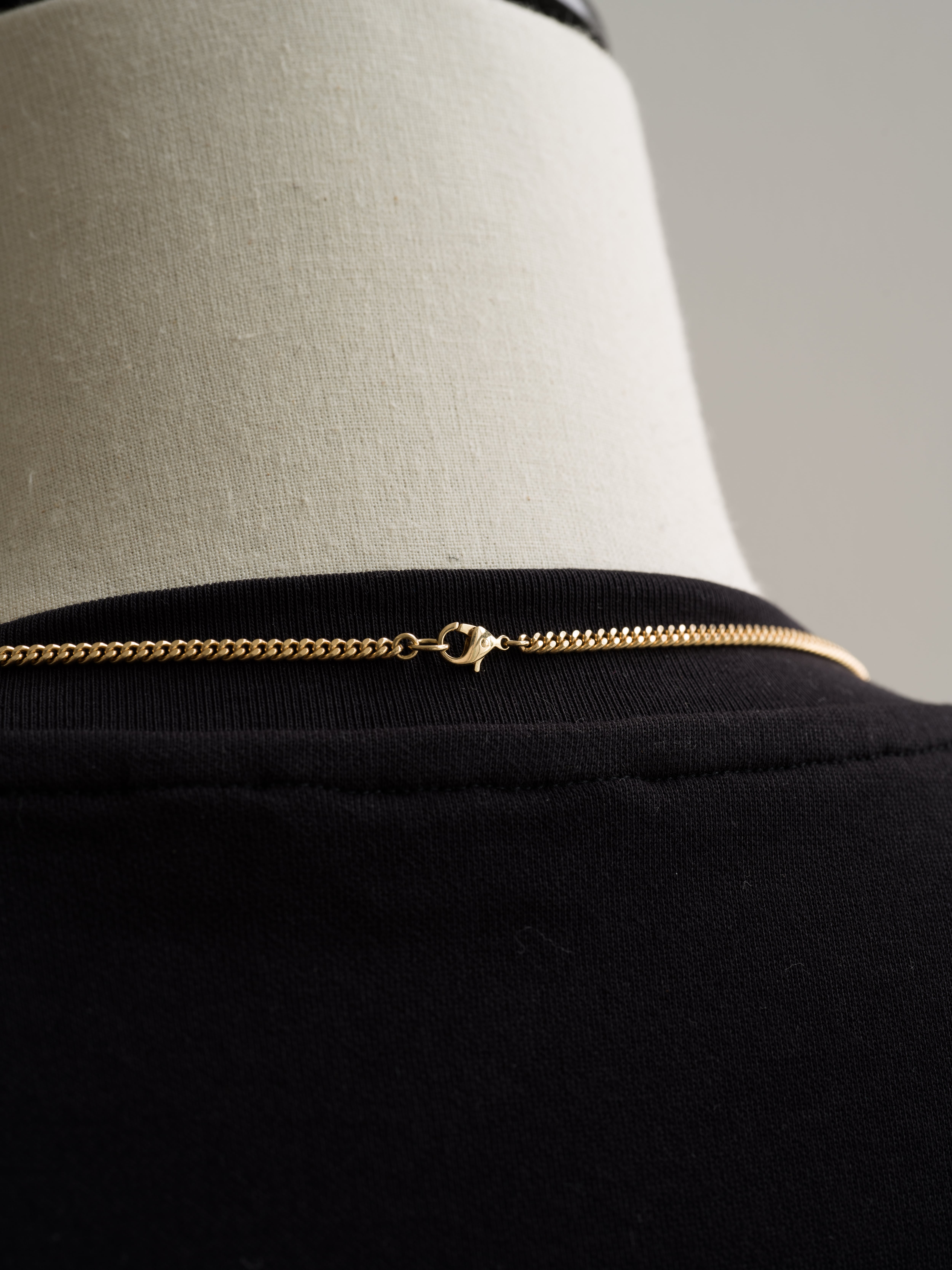 18k Gold Flat Chain Necklace | Fabulous Sounds