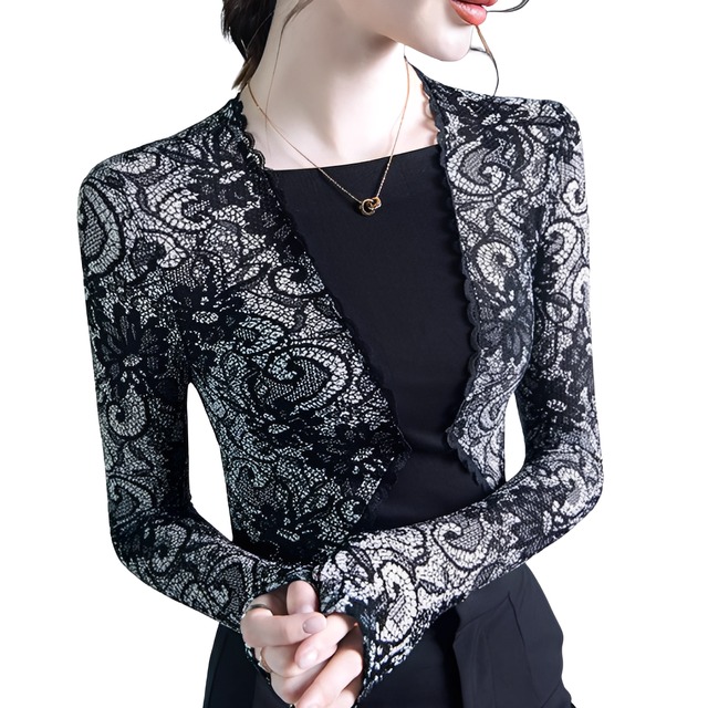 レースボレロデザイン ダンストップス ds0896