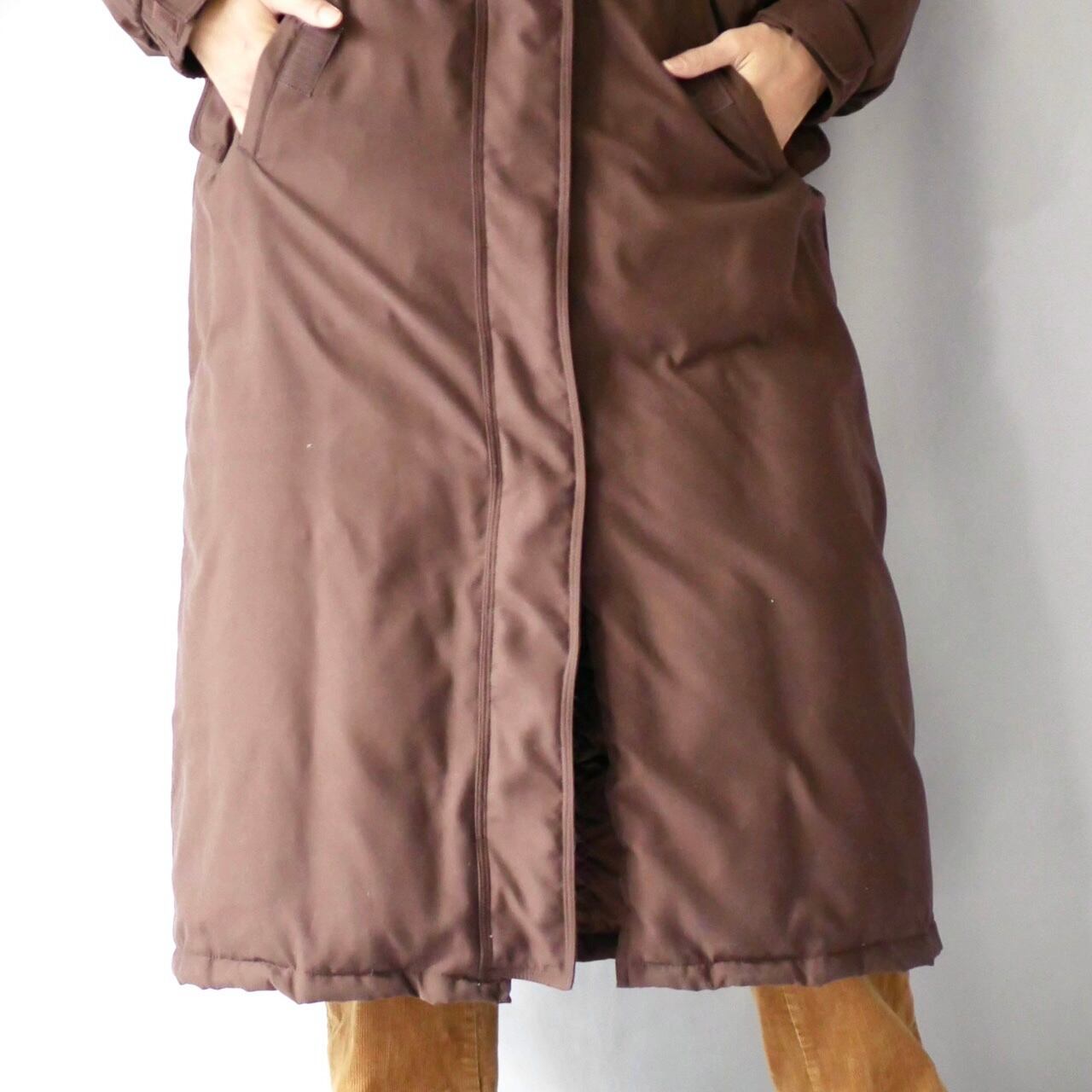 Cabela's brown goose down hooded long coat カベラスフード Cabela's brown goose down hooded long coat カベラスフード