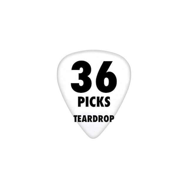 TEARDROP 36枚入り ( ¥72 / 1pick ) 【ECO PICK】