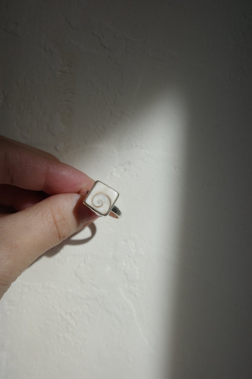 vija Spiral Shell ring 15号
