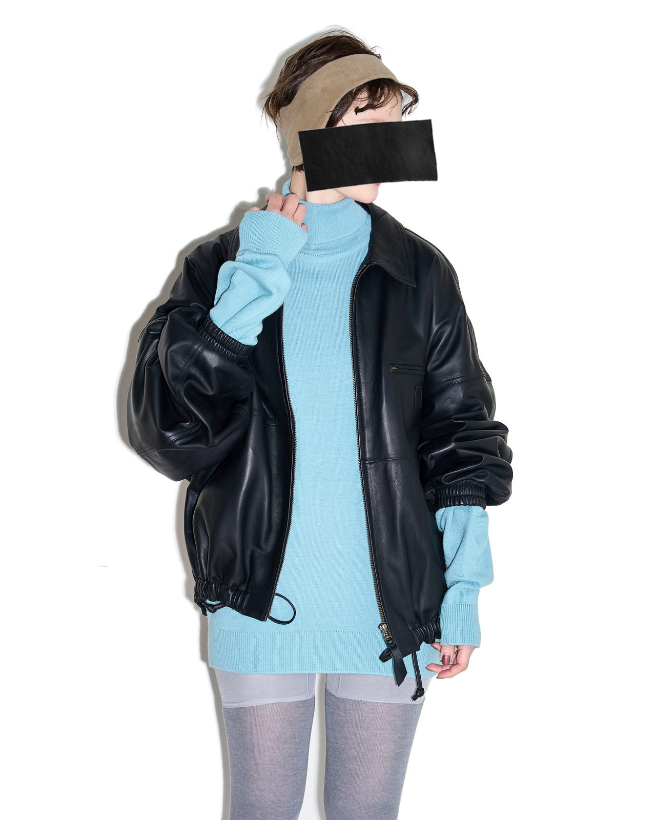 refomed "CCU LEATHER WORK JACKET"