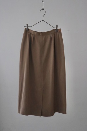 80s-90s poly rayon pencil skirt
