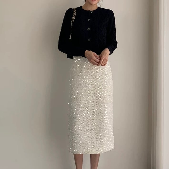 通勤・おしゃれ見えするハイウエストデザイン YH8924