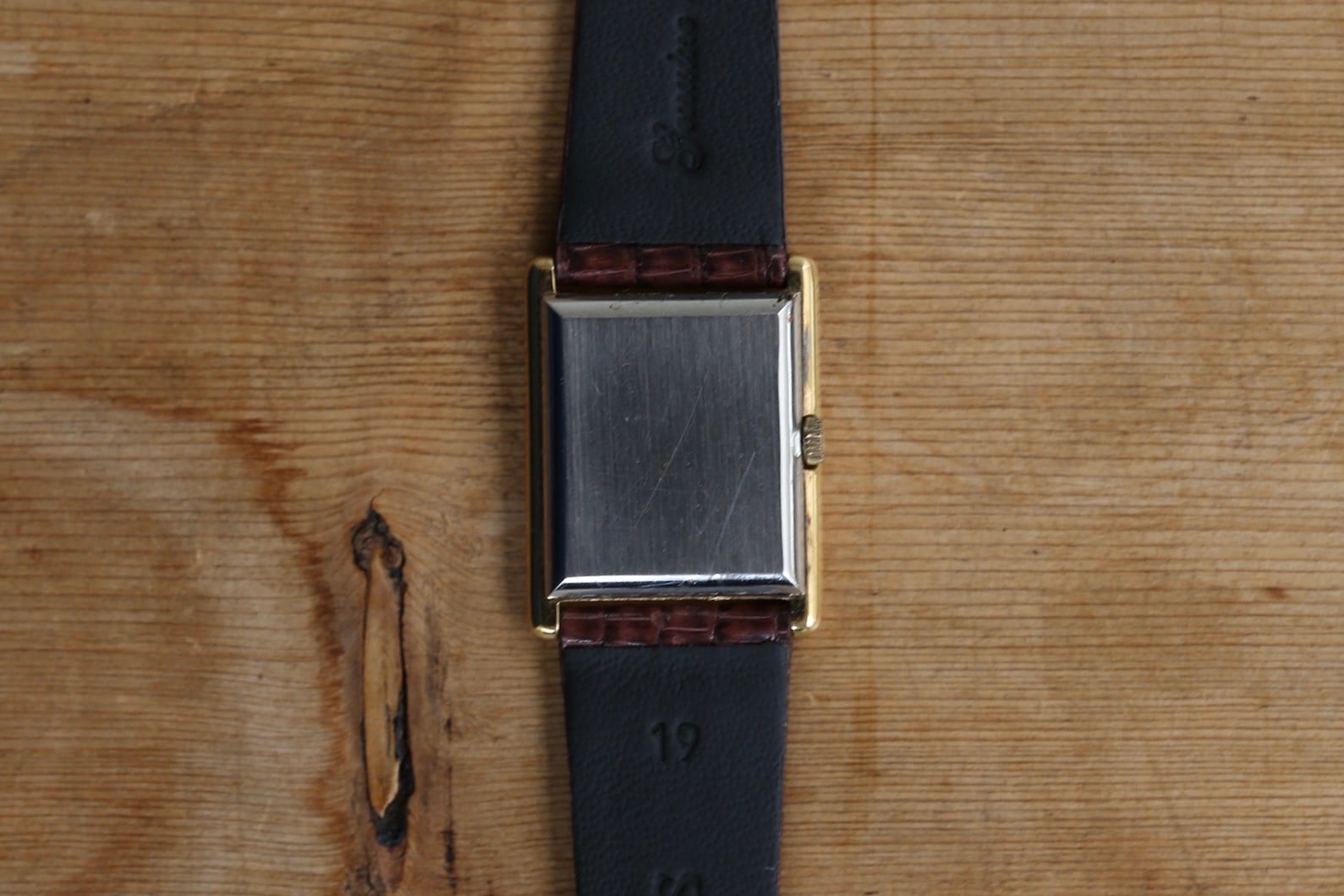 OMEGA】1973年製 デヴィル H型レクタンギュラー ローマンインデックス