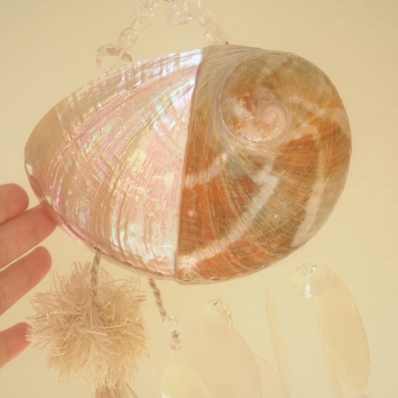 Origin Water Chime ✧ 2 Pink Beige / 起源の水の光と音 / Ocean Origin Light