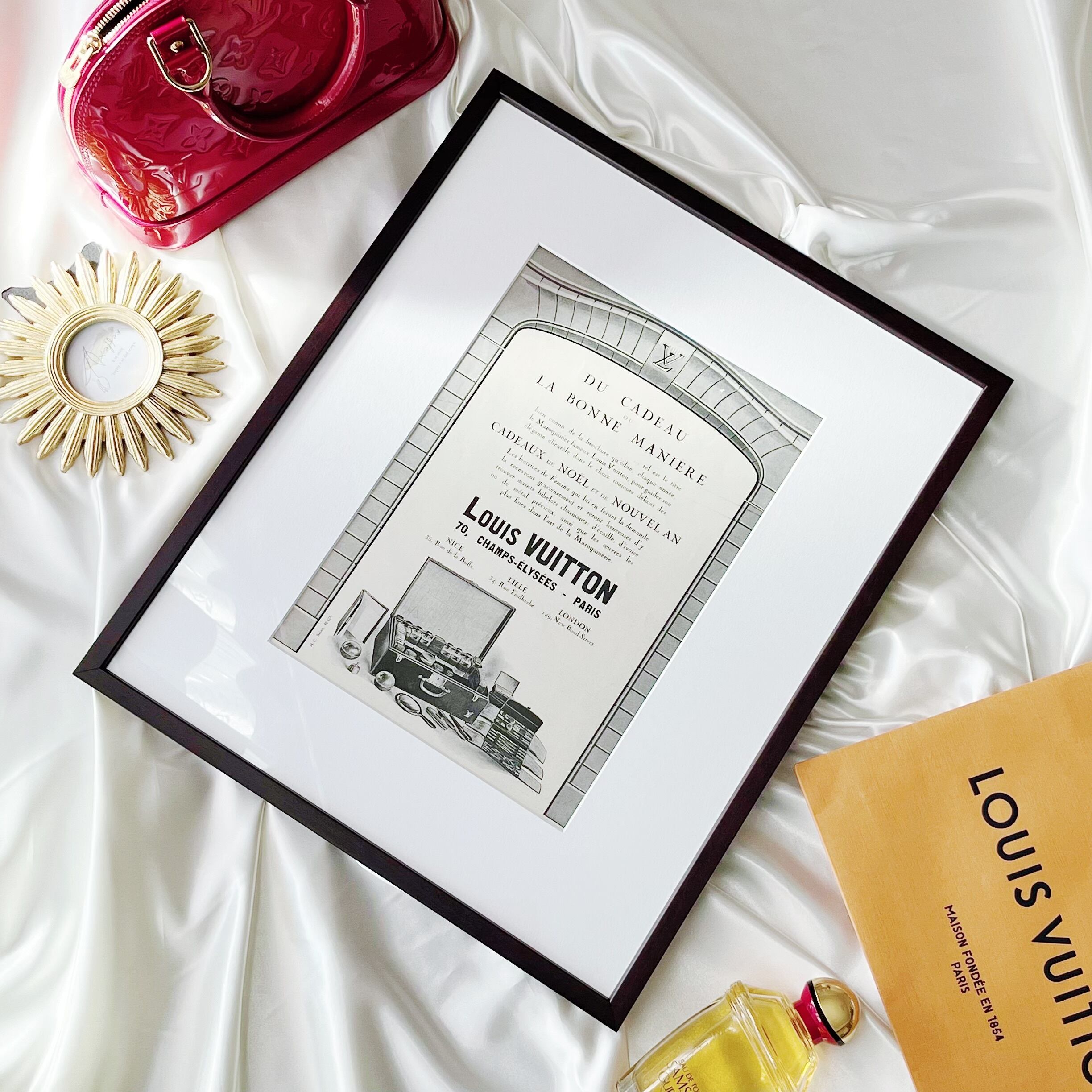 1923 広告＞ Louis Vuitton ルイヴィトン ポスター ヴィンテージ