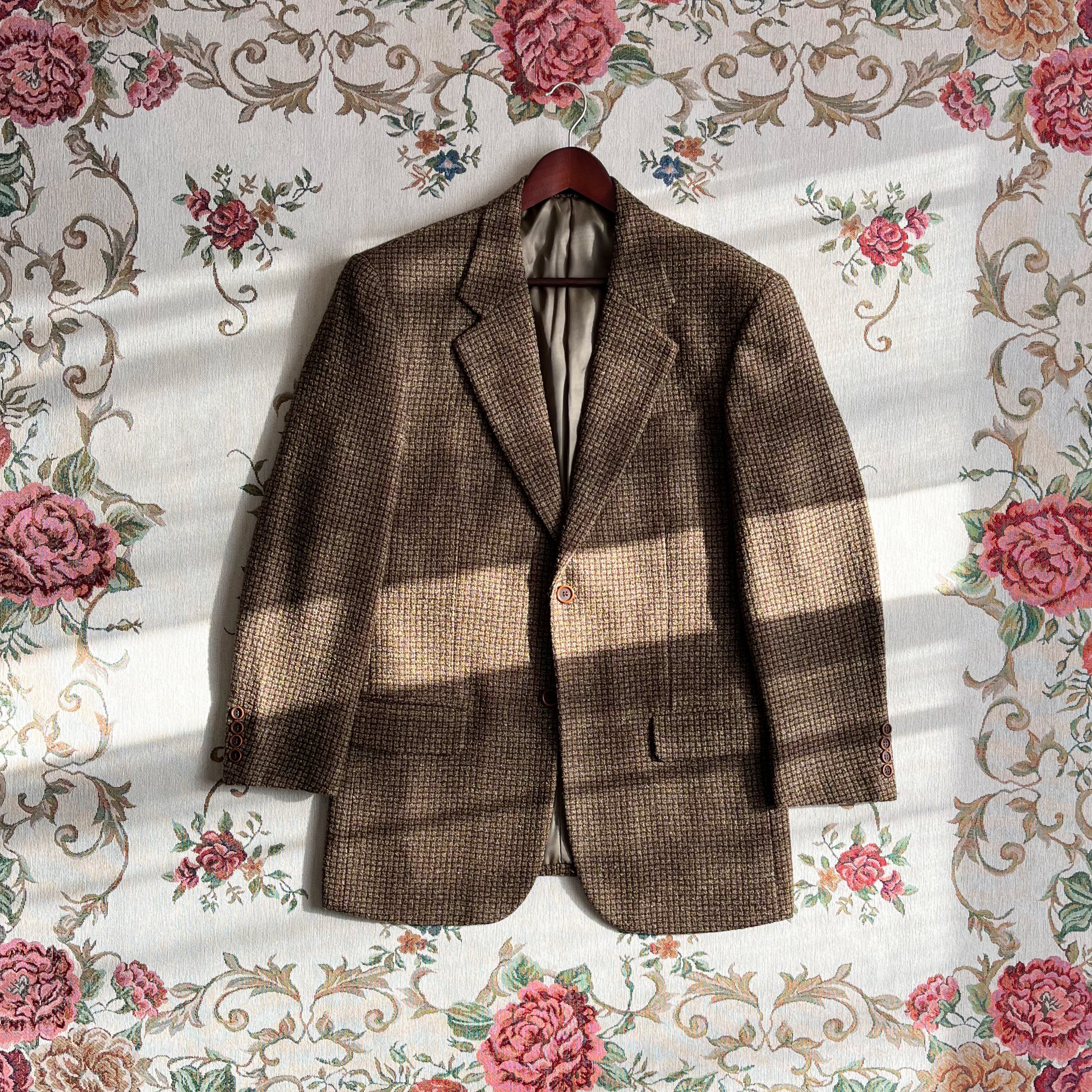 vintage retro wool jacket