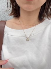 ボーンチェーンネックレス