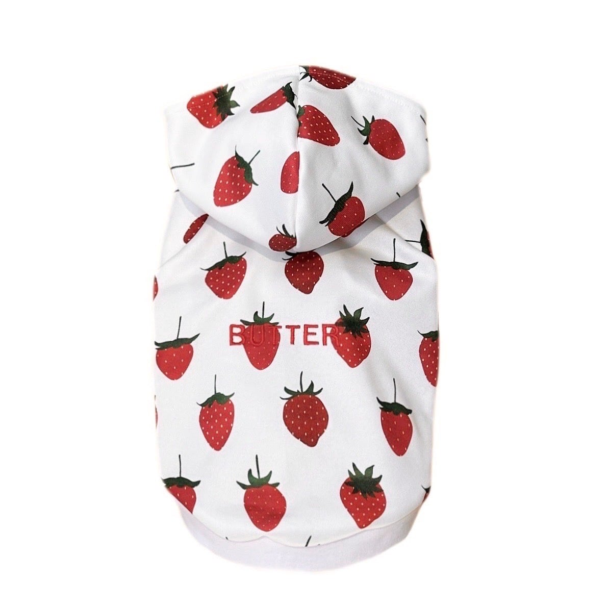 くるみんさま専用☆犬服ハンドメイド♡いちごのタンクトップ オーダー可＊ハンドメイド犬服＊いちご・タンクトップ