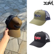 【X-girl】PUDGY LOGO TRACKER CAP【エックスガール】