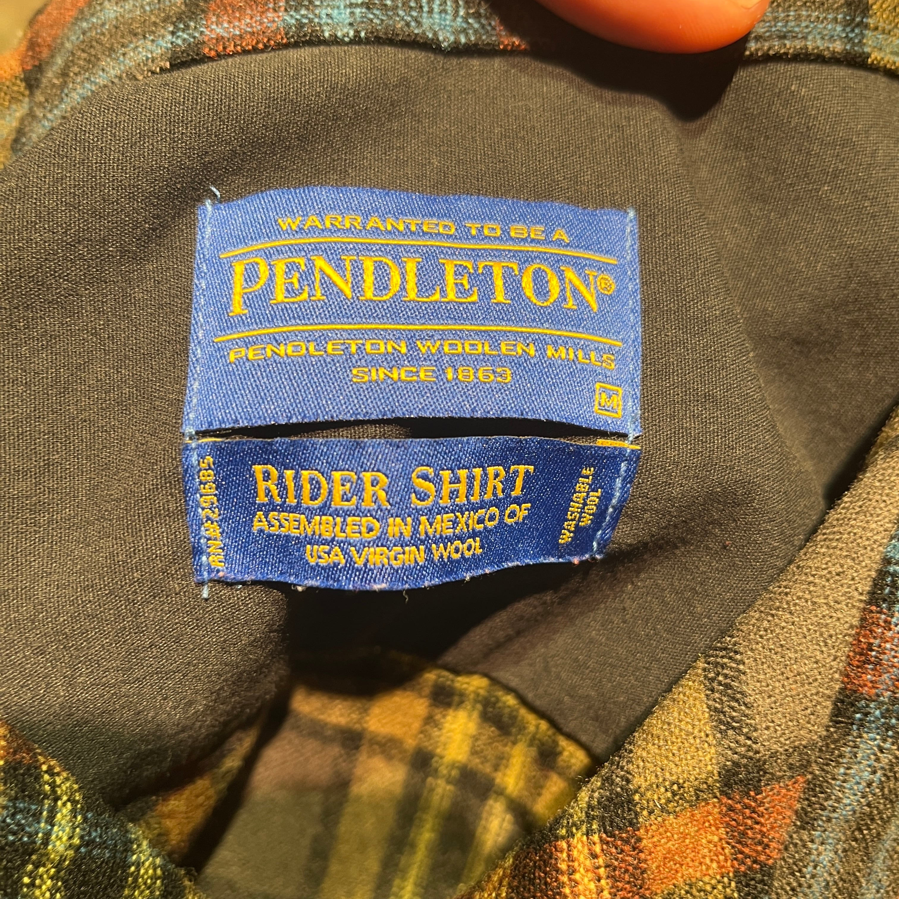 PENDLETON ペンドルトン チェックシャツ sizeM RN29685【表参道s