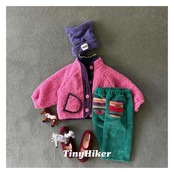 【取寄】Tiny Hiker ふわふわボアジャンパー｜冬服｜韓国子供服