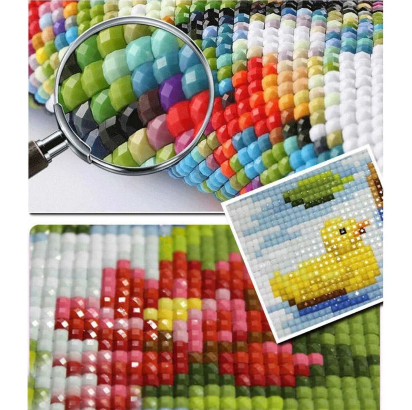 40×40サイズ 四角ビーズ【koo-062】ダイヤモンドアート
