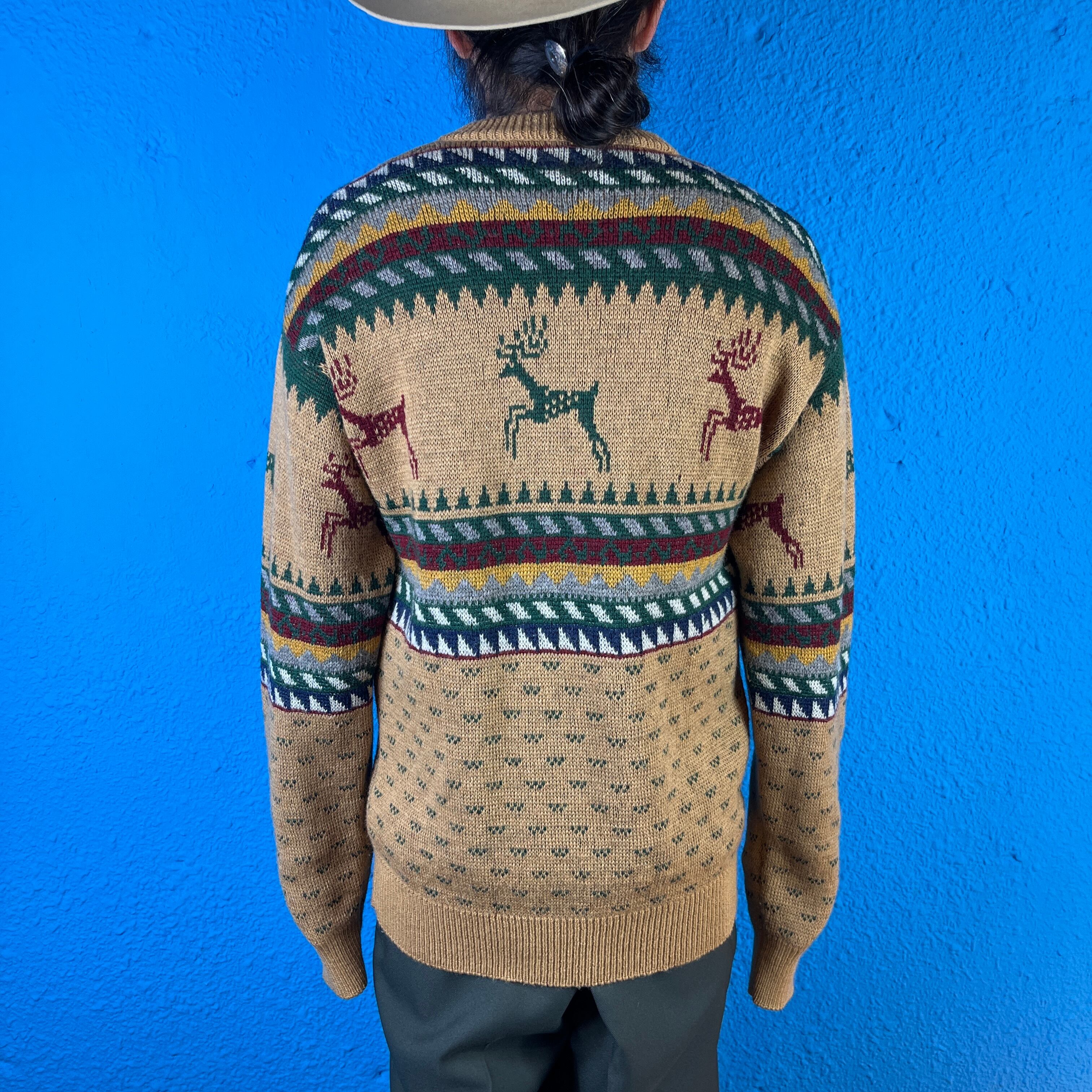 Men's】70s LOBO by Pendleton Reindeer Knit / Vintage ヴィンテージ