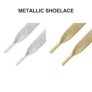 METALLIC SHOELACE